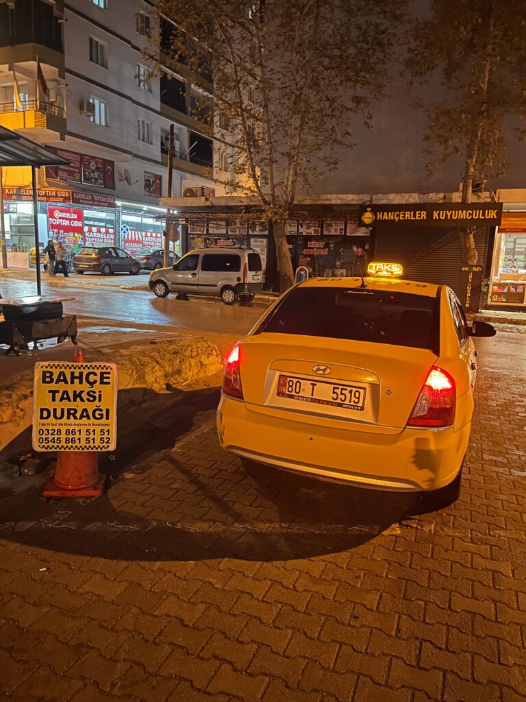 Osmaniye Bahçe Taksi