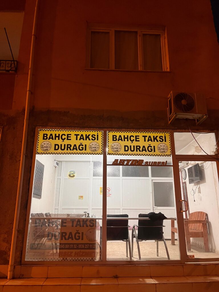 Osmaniye Bahçe Taksi